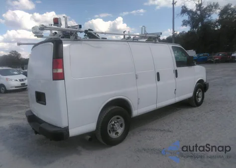 2015 Chevrolet Express 2500 Work Van from USA, damaged, VIN 1GCWGFCF3F1161602